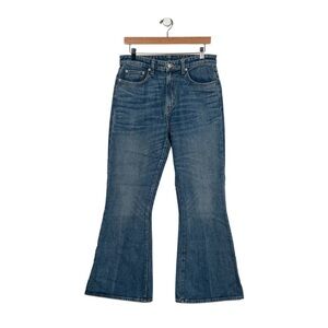 Brock Collection Belle Jean Flare Blue Denim Size 8